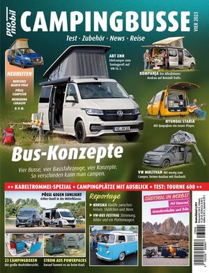 Buchcover pro mobil Extra Campingbusse  | EAN 9783613321090 | ISBN 3-613-32109-2 | ISBN 978-3-613-32109-0