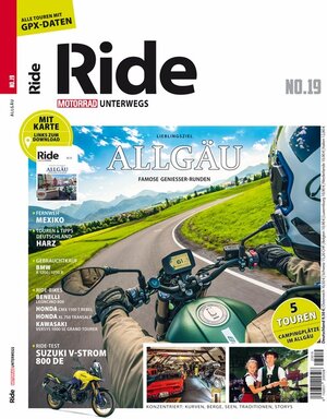 Buchcover RIDE - Motorrad unterwegs, No. 19 | EAN 9783613321151 | ISBN 3-613-32115-7 | ISBN 978-3-613-32115-1