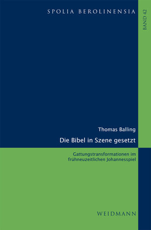 Buchcover Die Bibel in Szene gesetzt | Thomas Balling | EAN 9783615004465 | ISBN 3-615-00446-9 | ISBN 978-3-615-00446-5