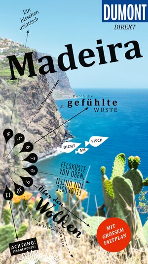 Buchcover DUMONT direkt Reiseführer Madeira | Susanne Lipps | EAN 9783616000923 | ISBN 3-616-00092-0 | ISBN 978-3-616-00092-3