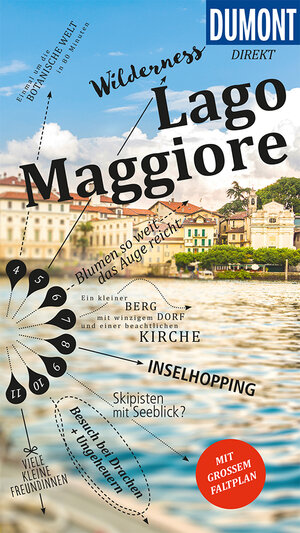 Buchcover DuMont direkt Reiseführer Lago Maggiore | Aylie Lonmon | EAN 9783616010731 | ISBN 3-616-01073-X | ISBN 978-3-616-01073-1