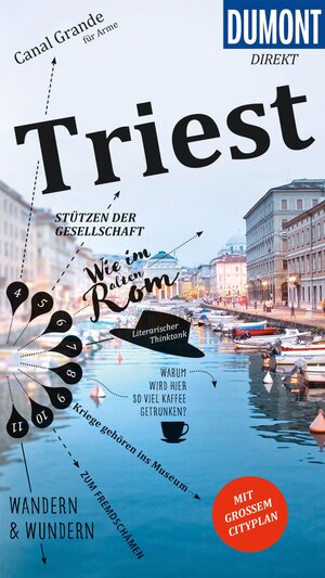 Buchcover DUMONT direkt Reiseführer Triest | Annette Krus-Bonazza | EAN 9783616011042 | ISBN 3-616-01104-3 | ISBN 978-3-616-01104-2