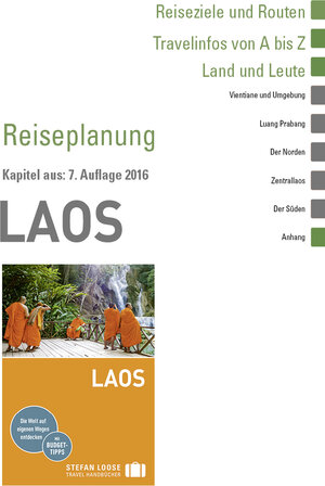 Buchcover Laos: Reiseplanung | Jan Düker | EAN 9783616407418 | ISBN 3-616-40741-9 | ISBN 978-3-616-40741-8