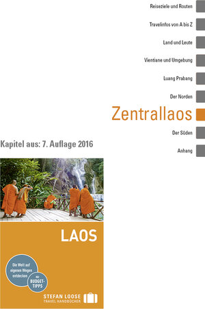 Buchcover Laos: Zentrallaos | Jan Düker | EAN 9783616407456 | ISBN 3-616-40745-1 | ISBN 978-3-616-40745-6