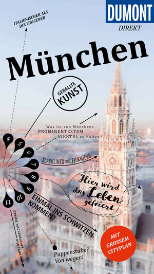 Buchcover DuMont direkt Reiseführer München | Agnes Fazekas | EAN 9783616411163 | ISBN 3-616-41116-5 | ISBN 978-3-616-41116-3