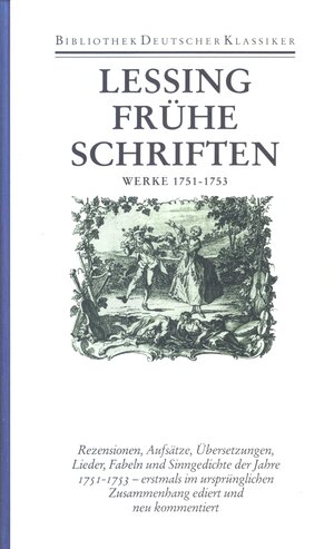 Buchcover Werke und Briefe. 12 in 14 Bänden | Gotthold Ephraim Lessing | EAN 9783618610601 | ISBN 3-618-61060-2 | ISBN 978-3-618-61060-1