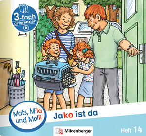 Buchcover Mats, Mila und Molli – Heft 14: Jako ist da – A | Axel Wolber | EAN 9783619018123 | ISBN 3-619-01812-X | ISBN 978-3-619-01812-3