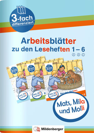 Buchcover Mats, Mila und Molli – Arbeitsblätter zu den Leseheften 1 – 6 (A B C) | Axel Wolber | EAN 9783619019380 | ISBN 3-619-01938-X | ISBN 978-3-619-01938-0