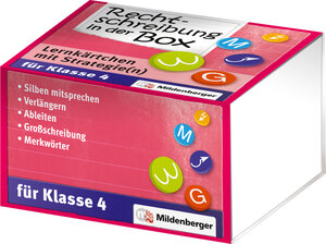 Buchcover Rechtschreibung in der Box - Lernkärtchen mit Strategie(n) Klasse 4 | Rainer Iwansky | EAN 9783619042210 | ISBN 3-619-04221-7 | ISBN 978-3-619-04221-0