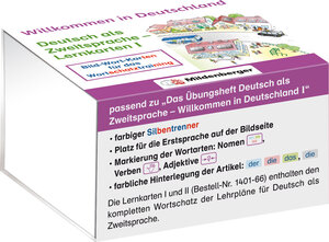 Buchcover Willkommen in Deutschland – Deutsch als Zweitsprache - Lernkarten I | Tina Kresse | EAN 9783619141654 | ISBN 3-619-14165-7 | ISBN 978-3-619-14165-4
