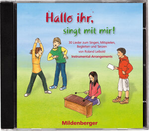Buchcover Hallo ihr, singt mit mir! – CD mit Play-back-Versionen | Roland Leibold | EAN 9783619174256 | ISBN 3-619-17425-3 | ISBN 978-3-619-17425-6