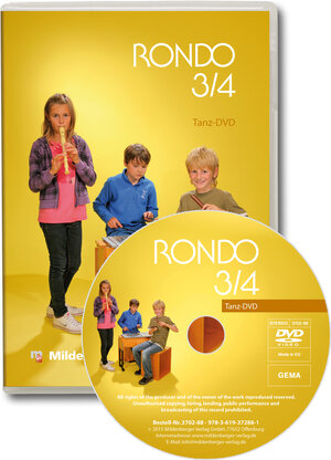 Buchcover Rondo. Musiklehrgang für die Grundschule - Neubearbeitung / RONDO 3/4 – Tanz-DVD  | EAN 9783619372881 | ISBN 3-619-37288-8 | ISBN 978-3-619-37288-1