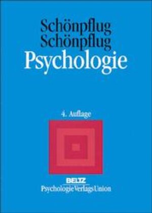 Buchcover Psychologie | Wolfgang Schönpflug | EAN 9783621272704 | ISBN 3-621-27270-4 | ISBN 978-3-621-27270-4