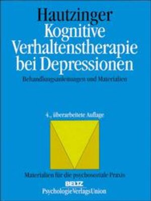 Buchcover Kognitive Verhaltenstherapie bei Depressionen | Martin Hautzinger | EAN 9783621273756 | ISBN 3-621-27375-1 | ISBN 978-3-621-27375-6