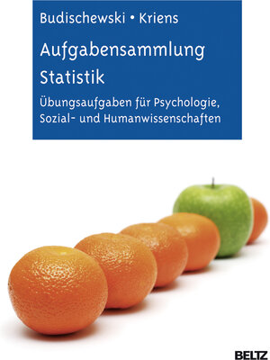 Buchcover Aufgabensammlung Statistik | Kai Budischewski | EAN 9783621279215 | ISBN 3-621-27921-0 | ISBN 978-3-621-27921-5