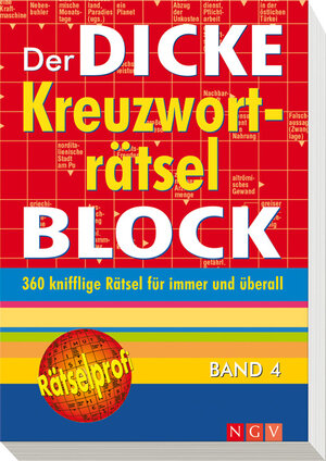 Buchcover Der dicke Kreuzworträtsel-Block Band 4  | EAN 9783625127963 | ISBN 3-625-12796-2 | ISBN 978-3-625-12796-3