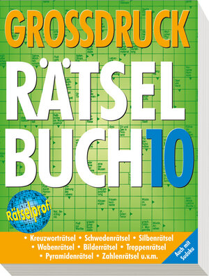 Buchcover Großdruck-Rätselbuch 10  | EAN 9783625129011 | ISBN 3-625-12901-9 | ISBN 978-3-625-12901-1