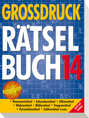 Buchcover Großdruck-Rätselbuch 14  | EAN 9783625133551 | ISBN 3-625-13355-5 | ISBN 978-3-625-13355-1