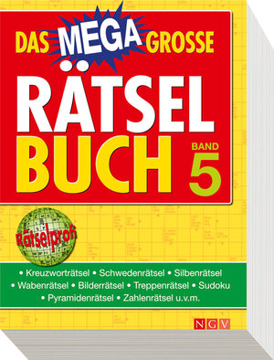 Buchcover Das megagroße Rätselbuch Band 5  | EAN 9783625134572 | ISBN 3-625-13457-8 | ISBN 978-3-625-13457-2