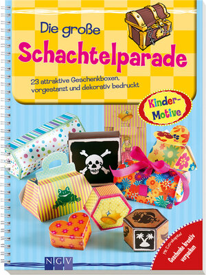 Buchcover Die große Schachtelparade - Kinder-Motive | Angelika Lenz | EAN 9783625135876 | ISBN 3-625-13587-6 | ISBN 978-3-625-13587-6
