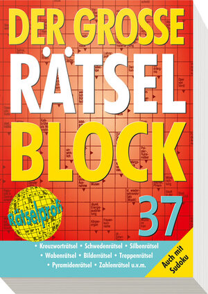 Buchcover Der große Rätselblock 37  | EAN 9783625137832 | ISBN 3-625-13783-6 | ISBN 978-3-625-13783-2