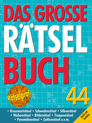 Buchcover Das große Rätselbuch Band 44  | EAN 9783625172468 | ISBN 3-625-17246-1 | ISBN 978-3-625-17246-8