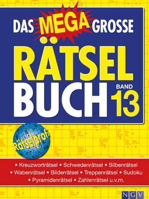 Buchcover Das megagroße Rätselbuch Band 13  | EAN 9783625175063 | ISBN 3-625-17506-1 | ISBN 978-3-625-17506-3