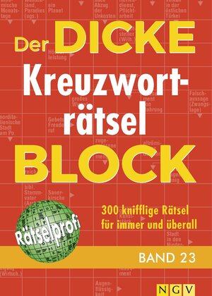Buchcover Der dicke Kreuzworträtsel-Block Band 23  | EAN 9783625177715 | ISBN 3-625-17771-4 | ISBN 978-3-625-17771-5
