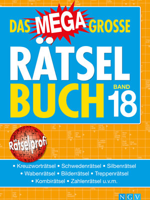 Buchcover Das megagroße Rätselbuch Band 18  | EAN 9783625184676 | ISBN 3-625-18467-2 | ISBN 978-3-625-18467-6