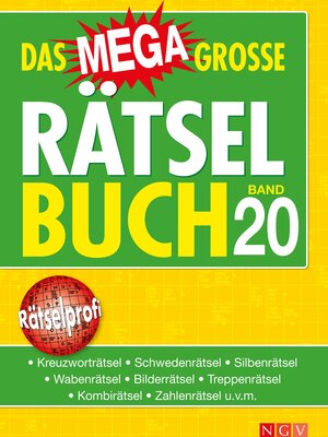 Buchcover Das megagroße Rätselbuch Band 20  | EAN 9783625186809 | ISBN 3-625-18680-2 | ISBN 978-3-625-18680-9