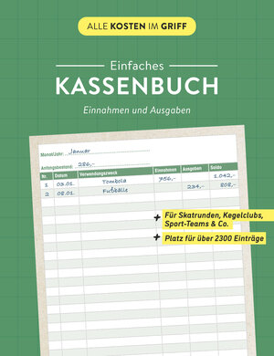 Buchcover Einfaches Kassenbuch | Einnahmen und Ausgaben  | EAN 9783625193838 | ISBN 3-625-19383-3 | ISBN 978-3-625-19383-8