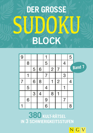 Buchcover Der große Sudokublock Band 7  | EAN 9783625194644 | ISBN 3-625-19464-3 | ISBN 978-3-625-19464-4