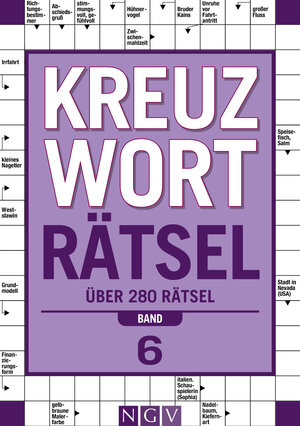 Buchcover Kreuzworträtsel - Band 6  | EAN 9783625198123 | ISBN 3-625-19812-6 | ISBN 978-3-625-19812-3