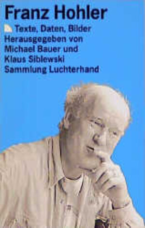 Buchcover Franz Hohler: Texte, Daten, Bilder  | EAN 9783630710389 | ISBN 3-630-71038-7 | ISBN 978-3-630-71038-9