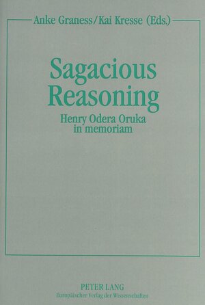 Buchcover Sagacious Reasoning  | EAN 9783631307946 | ISBN 3-631-30794-2 | ISBN 978-3-631-30794-6