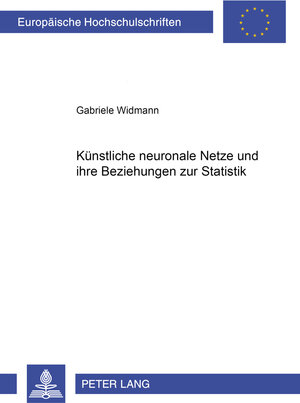 Künstliche neuronale Netze und ihre Beziehungen zur Statistik