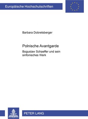 Buchcover Polnische Avantgarde | Barbara Dobretsberger | EAN 9783631392898 | ISBN 3-631-39289-3 | ISBN 978-3-631-39289-8