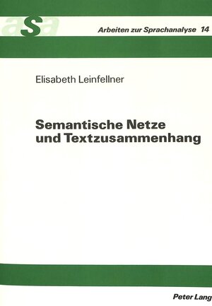 Semantische Netze und Textzusammenhang