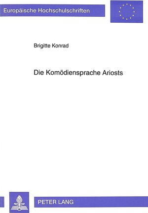 Die Komödiensprache Ariosts