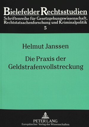 Die Praxis der Geldstrafenvollstreckung