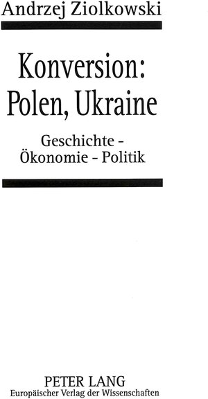 Konversion: Polen, Ukraine