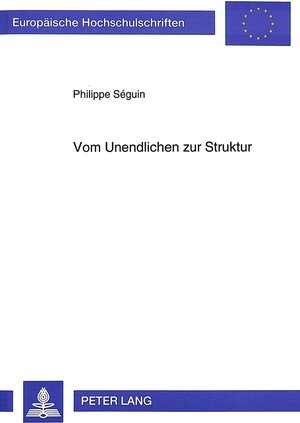 Vom Unendlichen der Struktur. Modernität in Lyrik und Mathematik bei Edgar Allan Poe und Georg Cantor