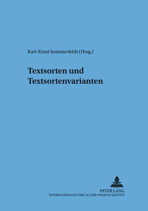 Textsorten und Textsortenvarianten