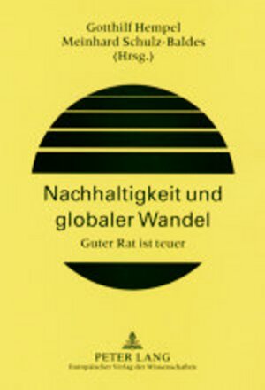 Buchcover Nachhaltigkeit und globaler Wandel | EAN 9783631504000 | ISBN 3-631-50400-4 | ISBN 978-3-631-50400-0