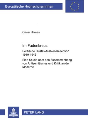Buchcover «Im Fadenkreuz» | Oliver Hilmes | EAN 9783631510414 | ISBN 3-631-51041-1 | ISBN 978-3-631-51041-4