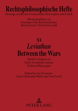 Buchcover «Leviathan-» Between the Wars  | EAN 9783631512395 | ISBN 3-631-51239-2 | ISBN 978-3-631-51239-5