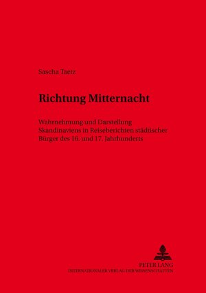 Buchcover Richtung Mitternacht | Sascha Taetz | EAN 9783631520444 | ISBN 3-631-52044-1 | ISBN 978-3-631-52044-4