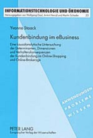 Buchcover Kundenbindung im eBusiness | Yvonne Staack | EAN 9783631520451 | ISBN 3-631-52045-X | ISBN 978-3-631-52045-1