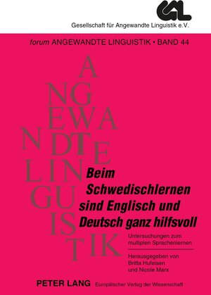 Buchcover «Beim Schwedischlernen sind Englisch und Deutsch ganz hilfsvoll»  | EAN 9783631530214 | ISBN 3-631-53021-8 | ISBN 978-3-631-53021-4