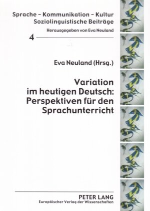 Buchcover Variation im heutigen Deutsch: Perspektiven für den Sprachunterricht | EAN 9783631542620 | ISBN 3-631-54262-3 | ISBN 978-3-631-54262-0
